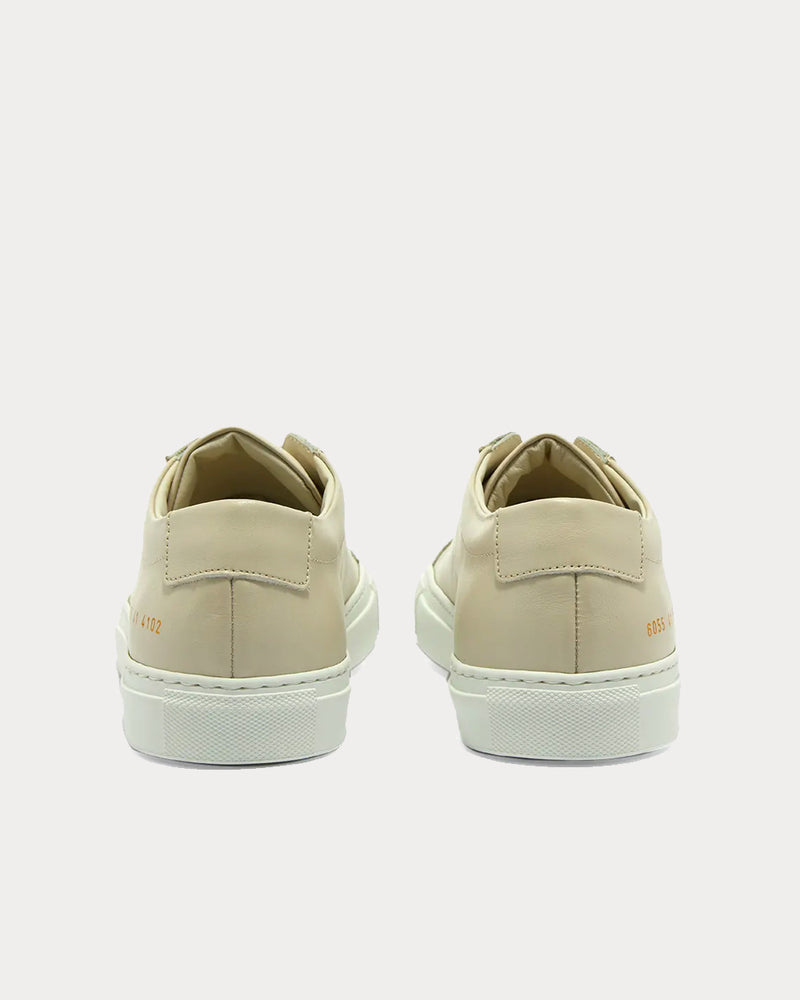 Common Projects Achilles White Sole Off White Top Sneakers - 4