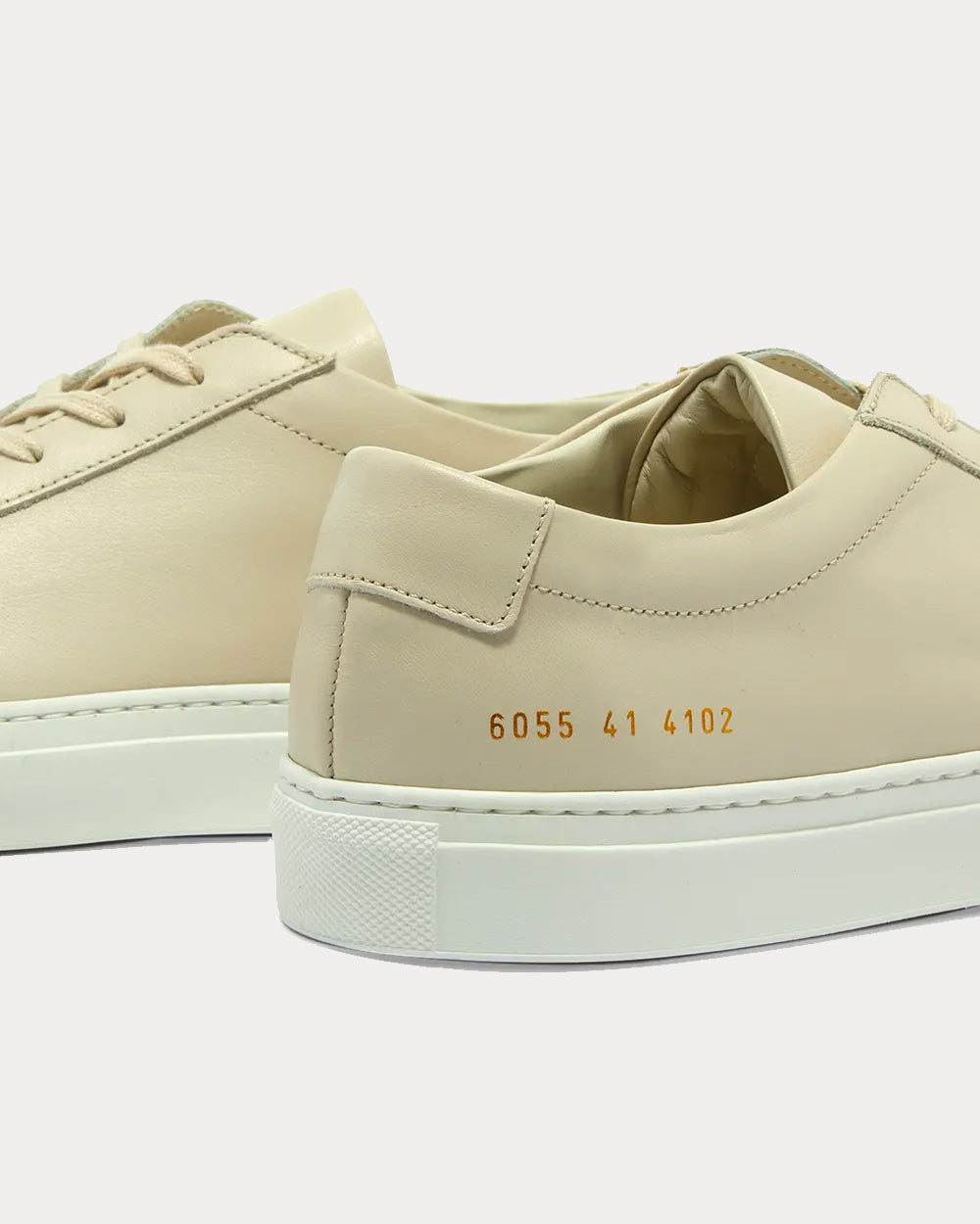 Common Projects Achilles White Sole Off White Top Sneakers - 5