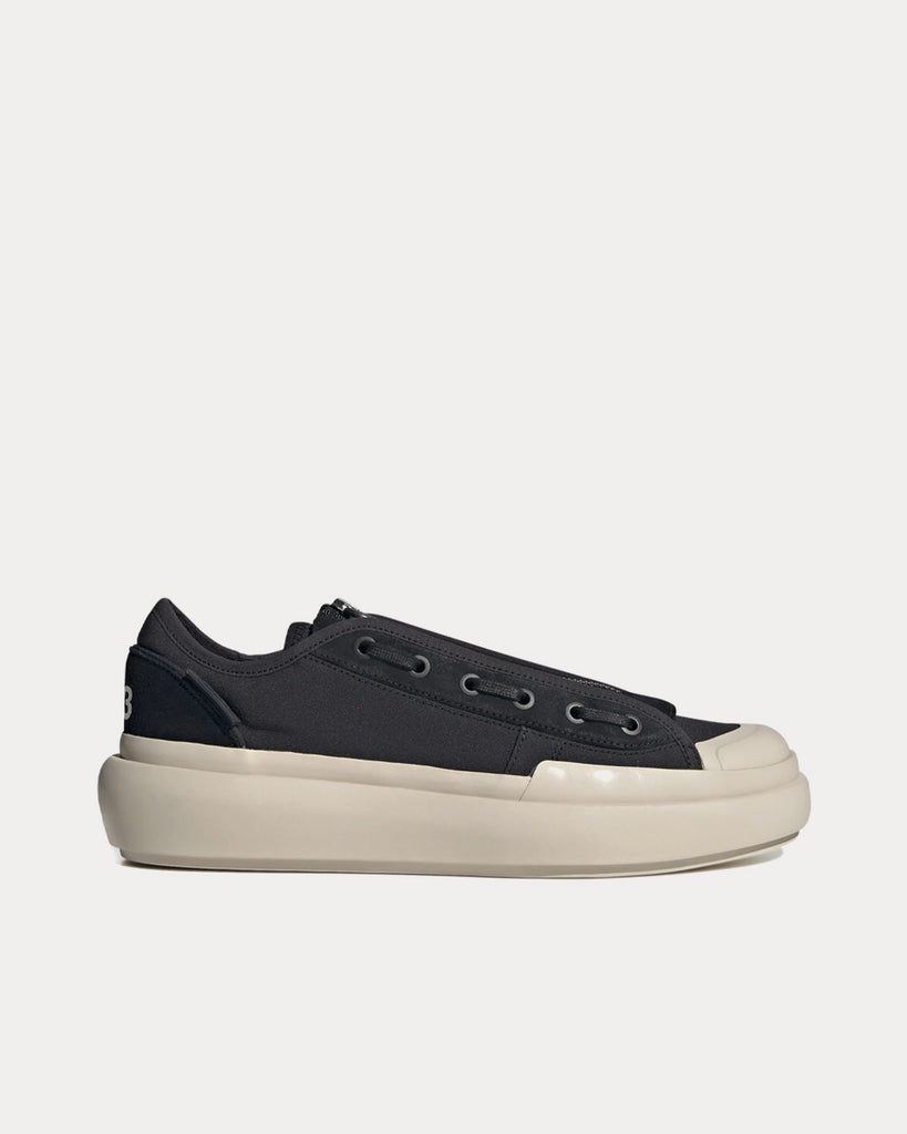 Y-3 Ajatu Court Black / Black / Bliss Low Top Sneakers - Sneak in 