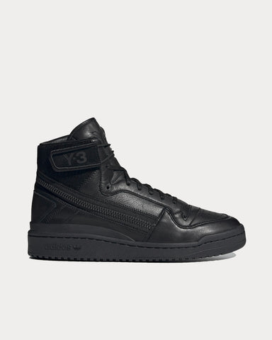 Y-3 Forum Hi OG Black White High Top Sneakers