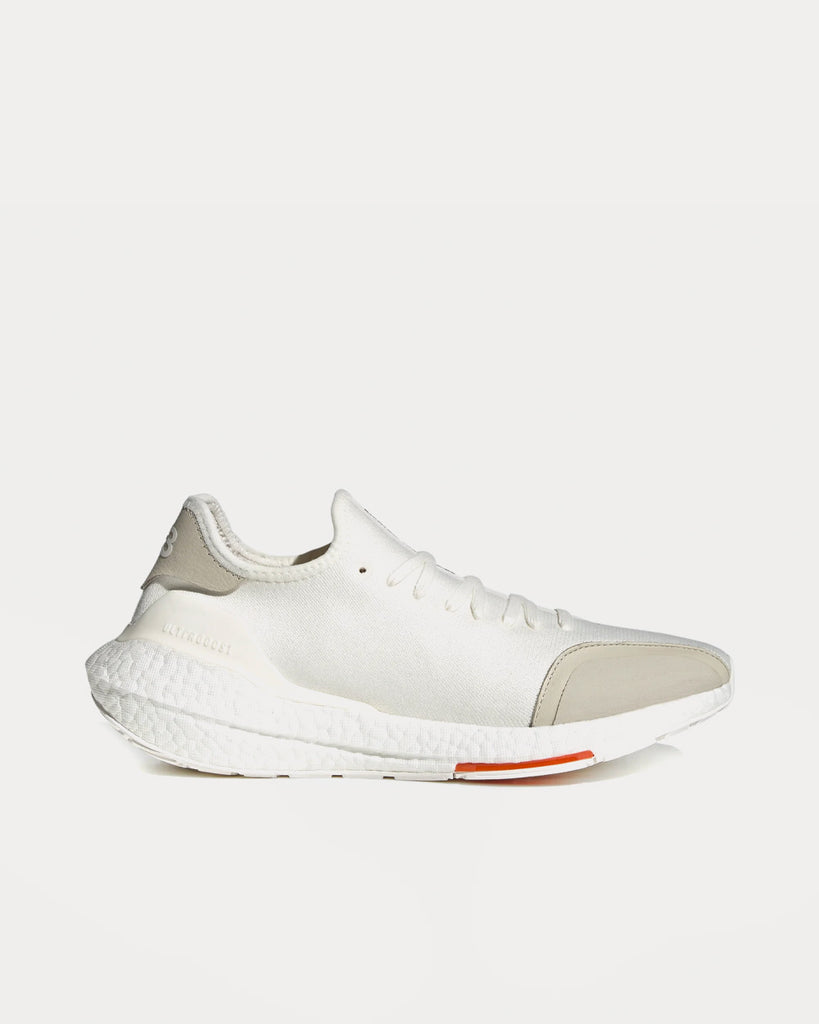 Y-3 Ultraboost 21 Core White / Bliss / Bold Orange Running Shoes