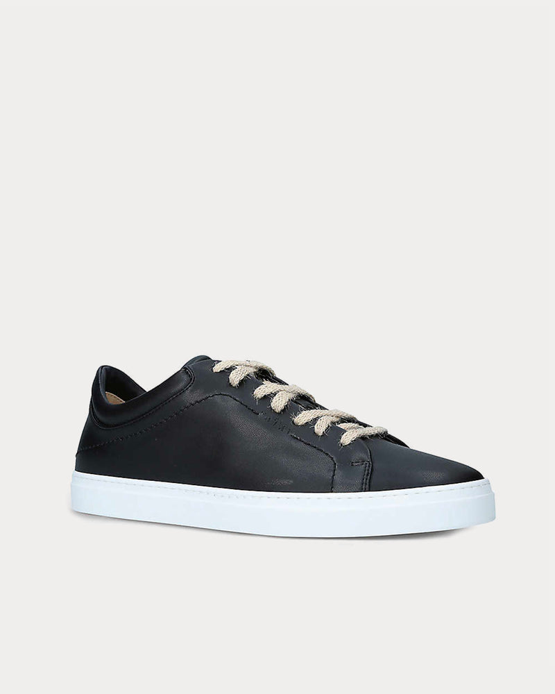 Yatay Neven Recycled-polyester Black & White Low Top Sneakers - 2