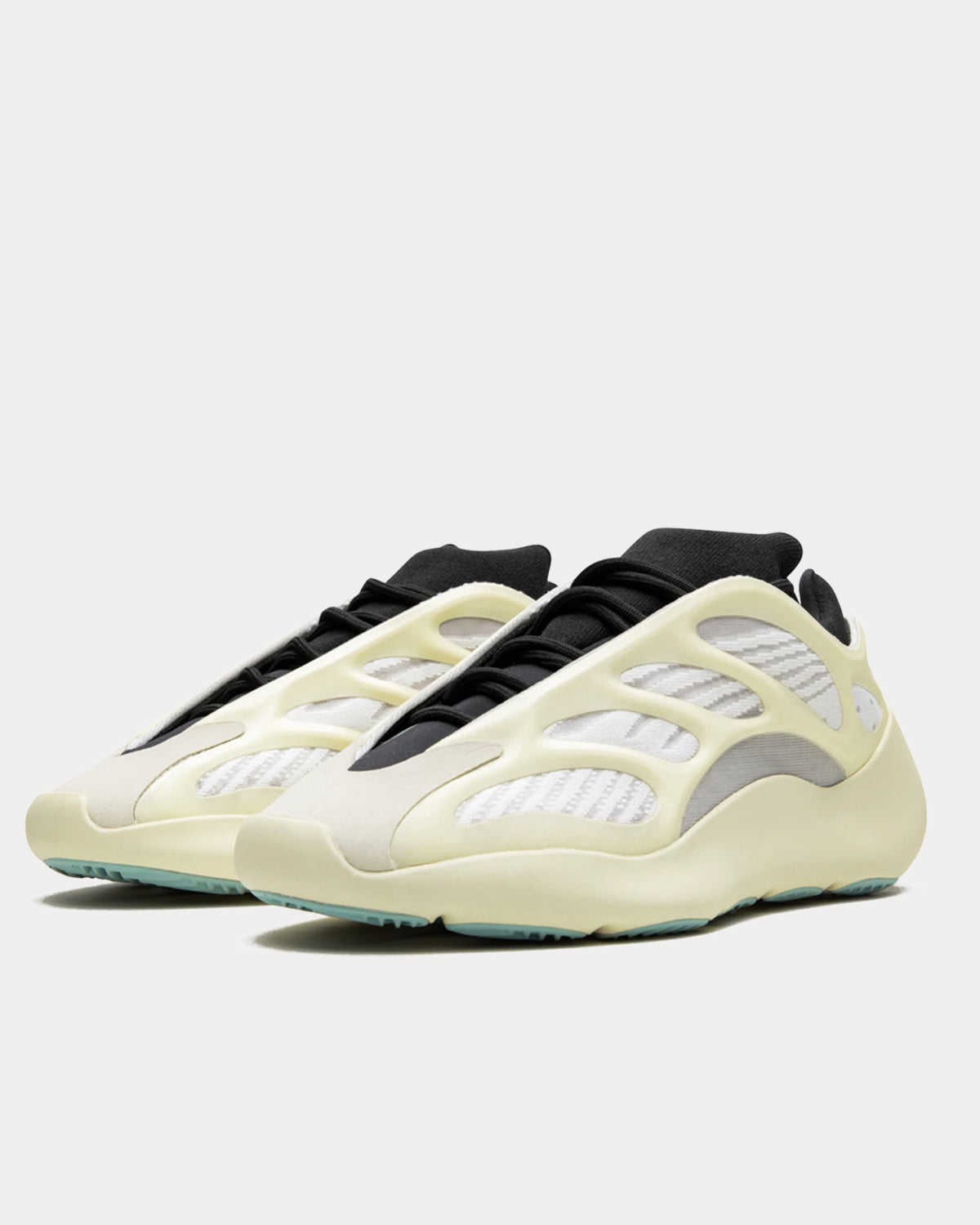 Yeezy 700 V3 AZAEL White Low Top Sneakers - 2