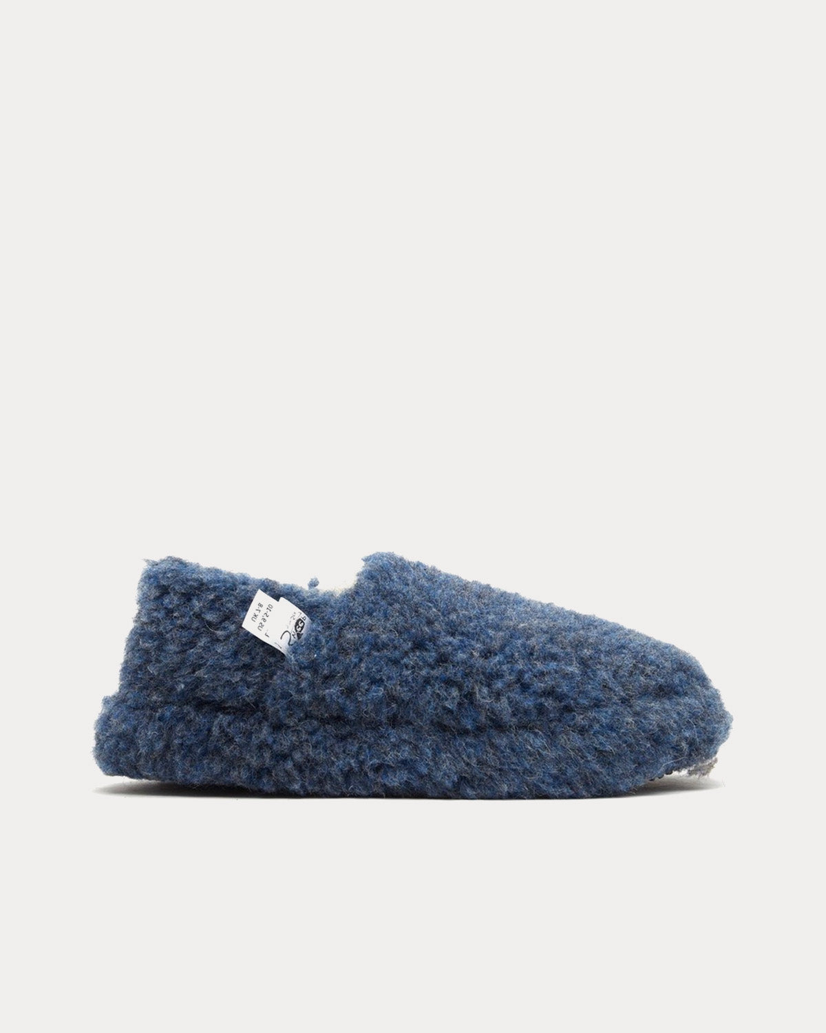 Yoko Wool Siberian Wool Blue Slipper - 1