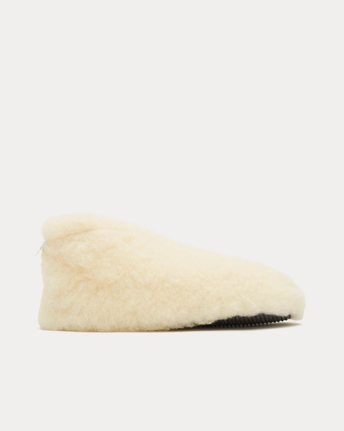 Yoko Wool Skipper Wool White Slipper - 1