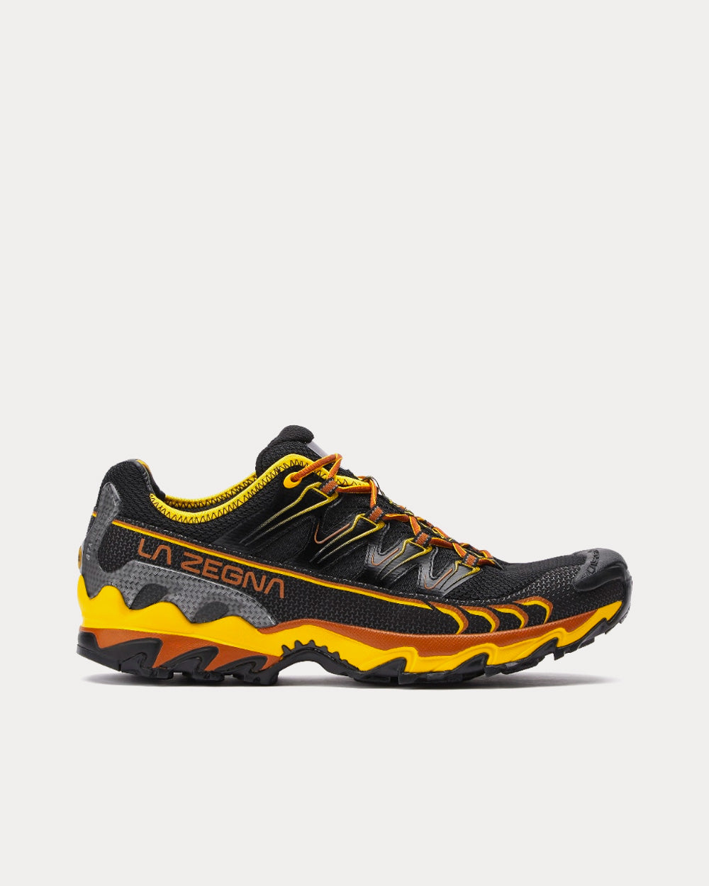 Zegna x La Sportiva Ultra Raptor Black Running Shoes - 1