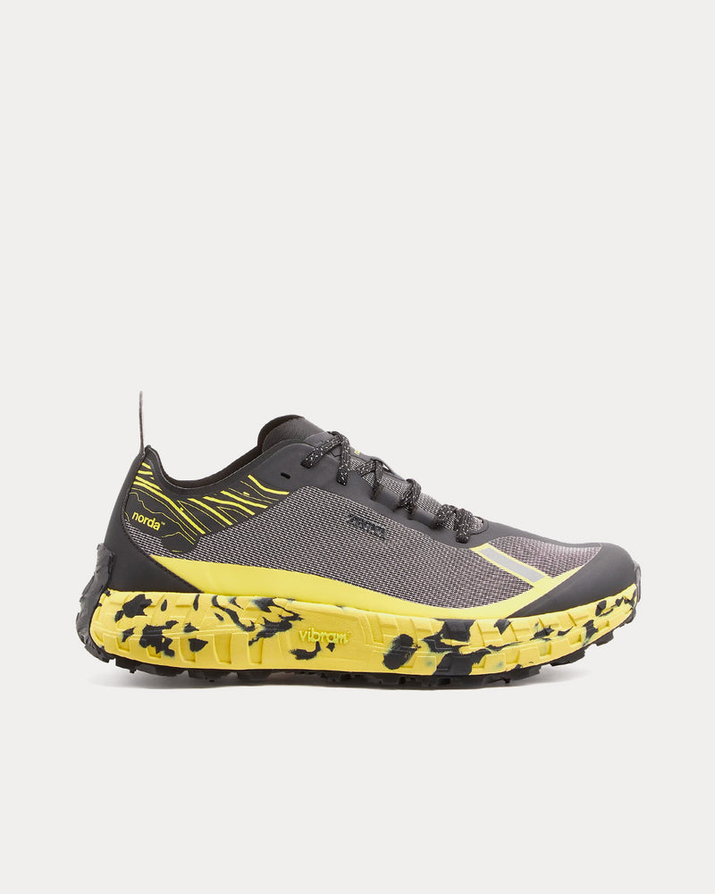 Norda x Zegna 001 Black / Yellow Running Shoes - 1