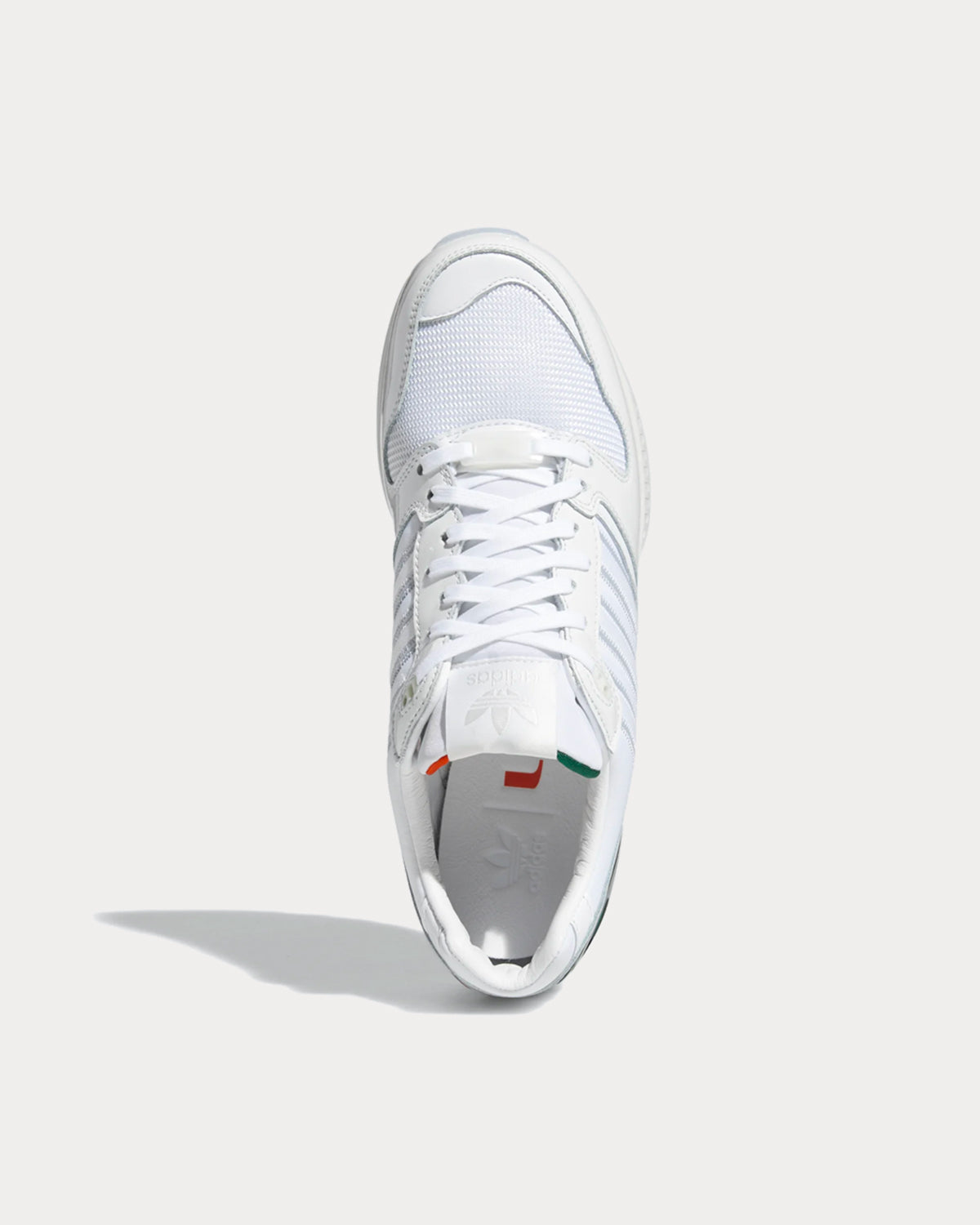 Adidas ZX 5000 UNIVERSITY OF MIAMI (THE U) Cloud White Low Top 