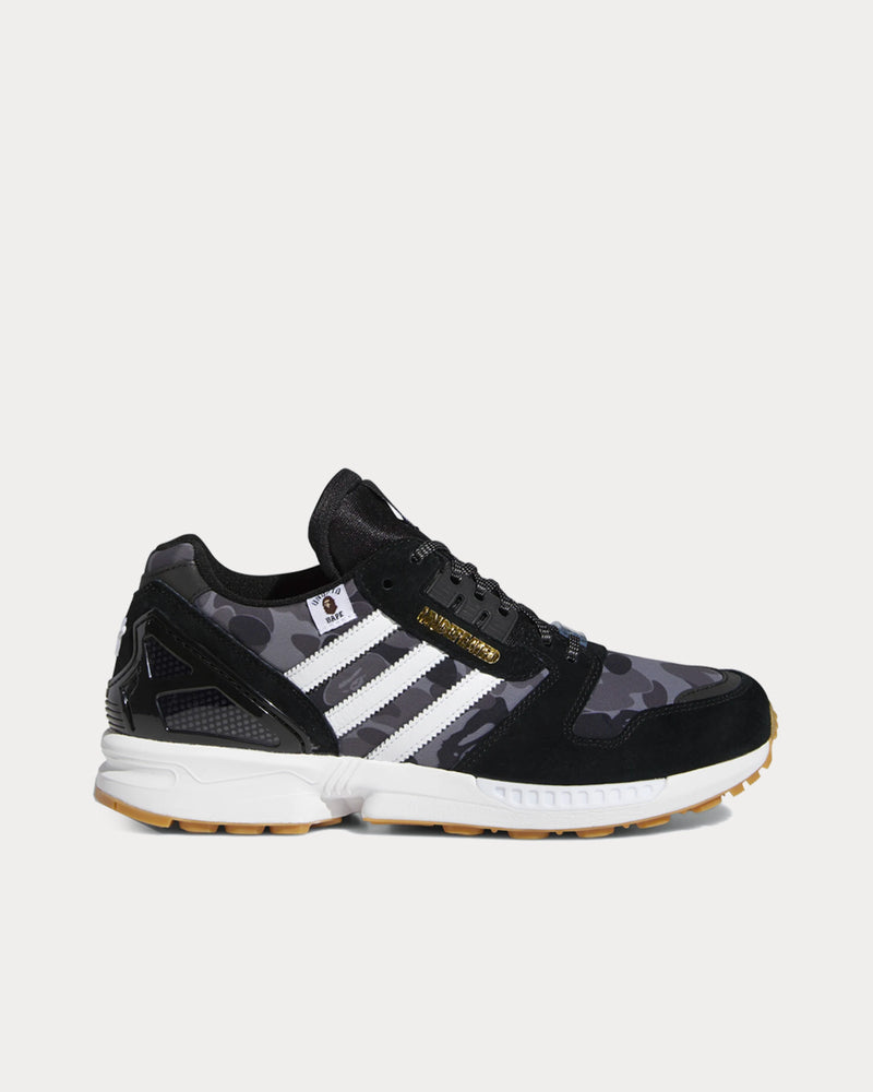 Adidas x BAPE ZX 8000 BAPE® X UNDFTD Black Low Top Sneakers - 1