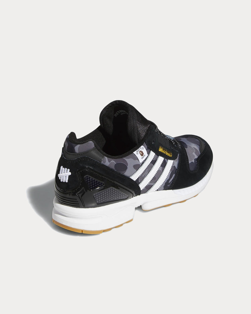 Adidas x BAPE ZX 8000 BAPE® X UNDFTD Black Low Top Sneakers - 3