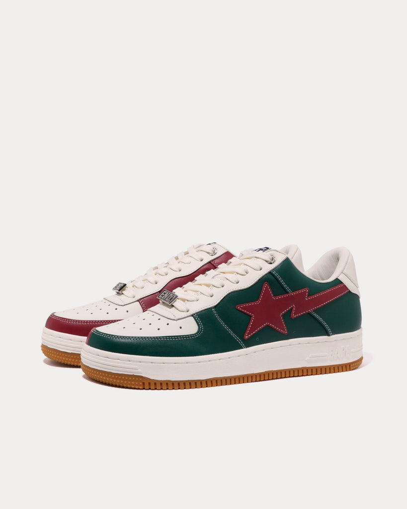 A Bathing APE x END. 'Bowling' Bape Sta White / Green / Red