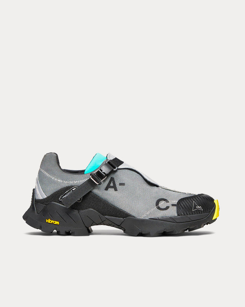 A-COLD-WALL* x ROA Minaar Hiking Black / Yellow Slip On Sneakers - 1