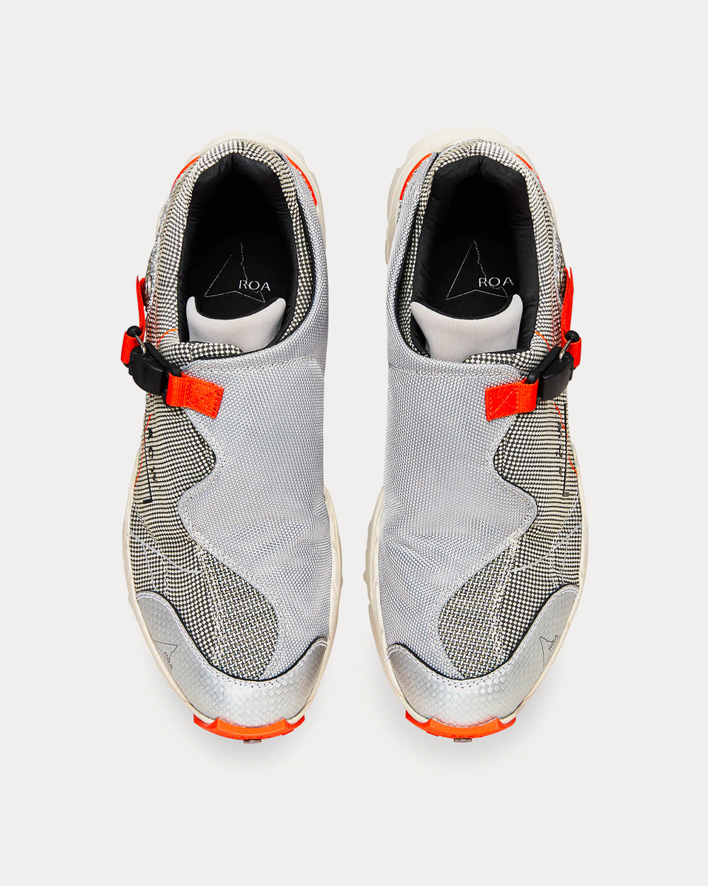 A-COLD-WALL* x ROA Minaar Hiking Grey / Orange Slip On Sneakers - 2