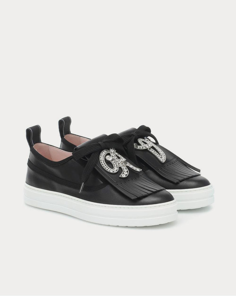 Roger Vivier Call Me Vivier leather Nero Slip On Sneakers - 2