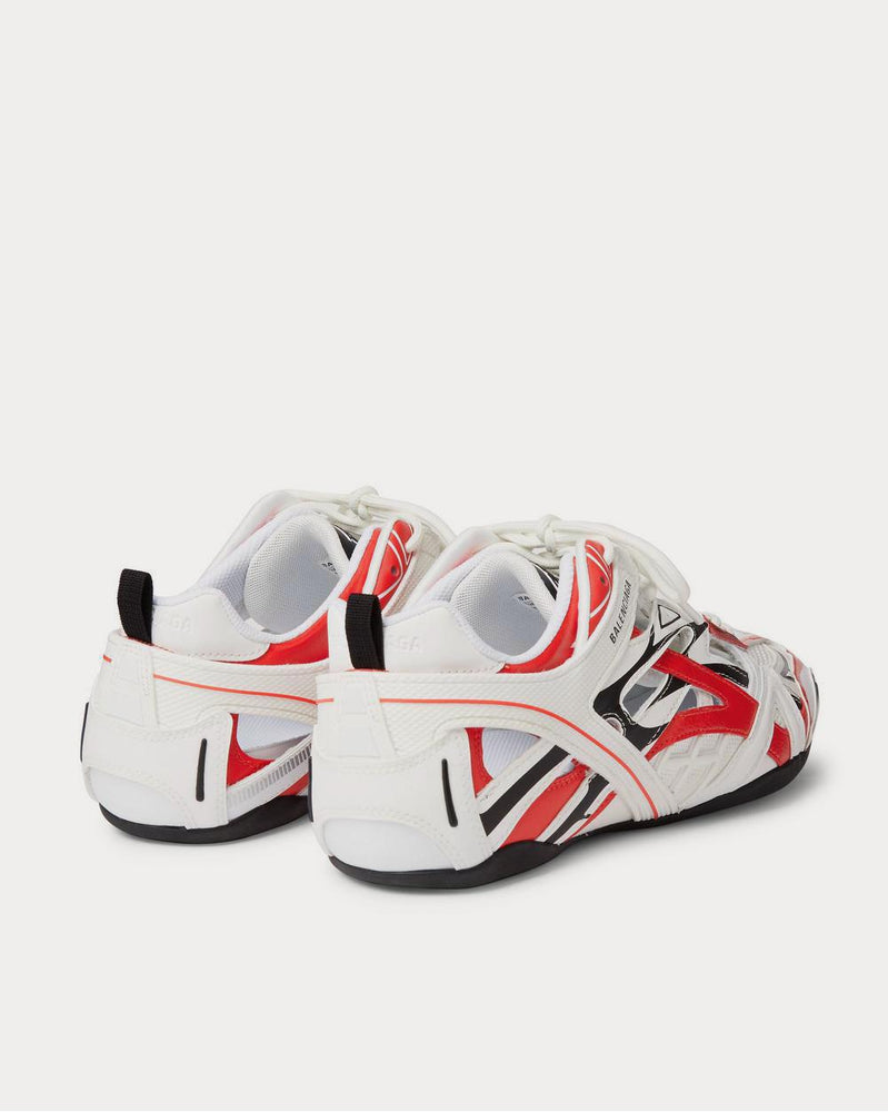 Balenciaga Drive Mesh and Rubber  White low top sneakers - 3