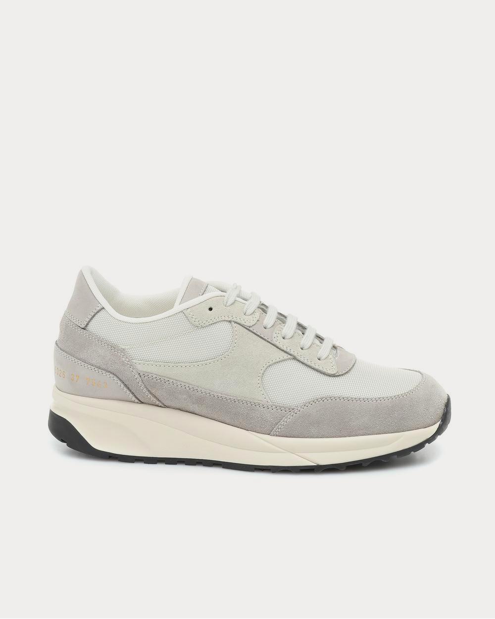 Common Projects Track Classic suede Grey Low Top Sneakers - 1