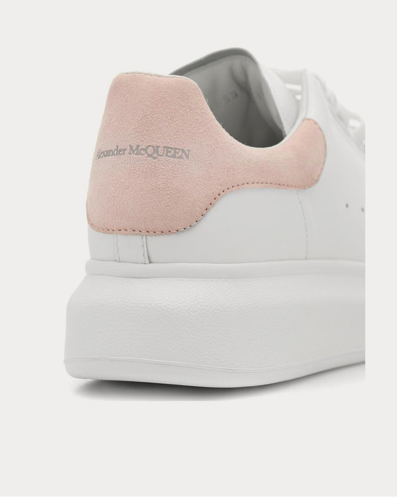 Alexander McQueen Leather White Low Top Sneakers - 4