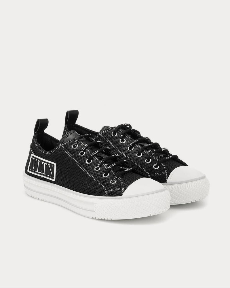 Valentino Valentino Garavani Giggies canvas Nero Low Top Sneakers - 2