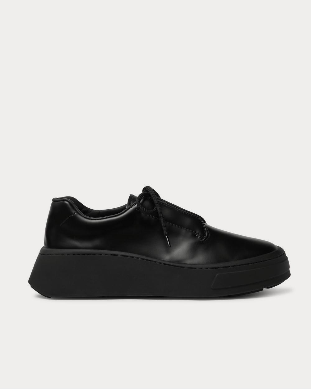 Prada Leather  Black low top sneakers - 1