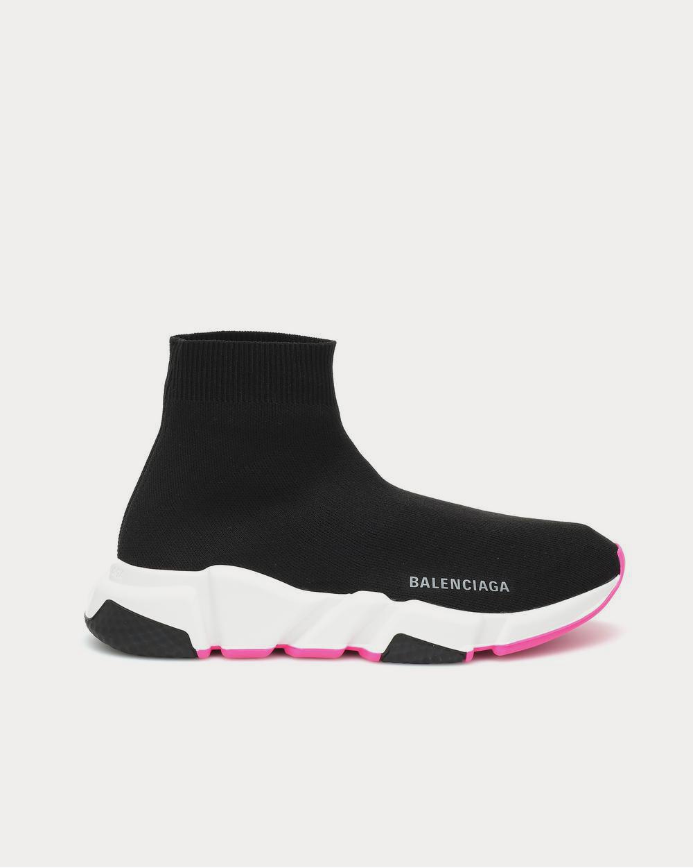 Balenciaga Speed Black High Top Sneakers - 1