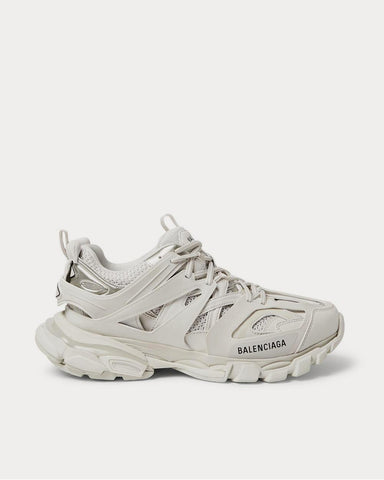 Balenciaga Track Nylon, Mesh and Rubber  White low top sneakers