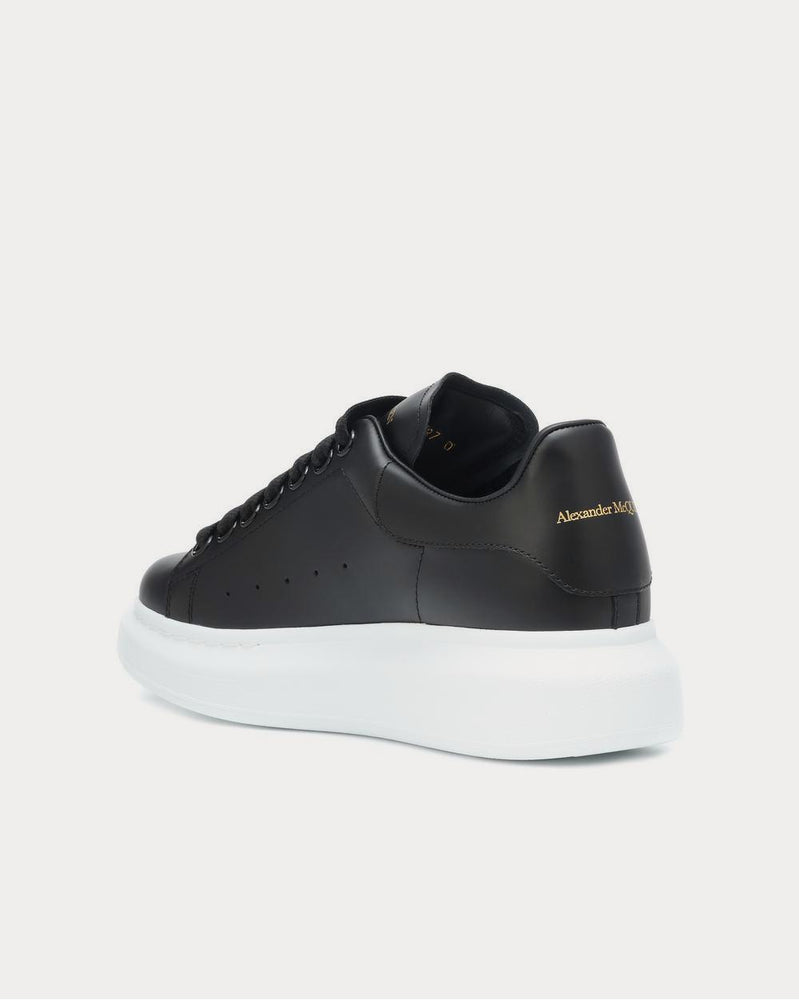 Alexander McQueen Leather Black Low Top Sneakers - 3