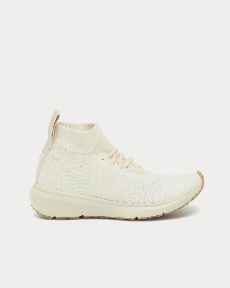 Veja x Rick Owens Sock Runner White Low Top Sneakers - 1