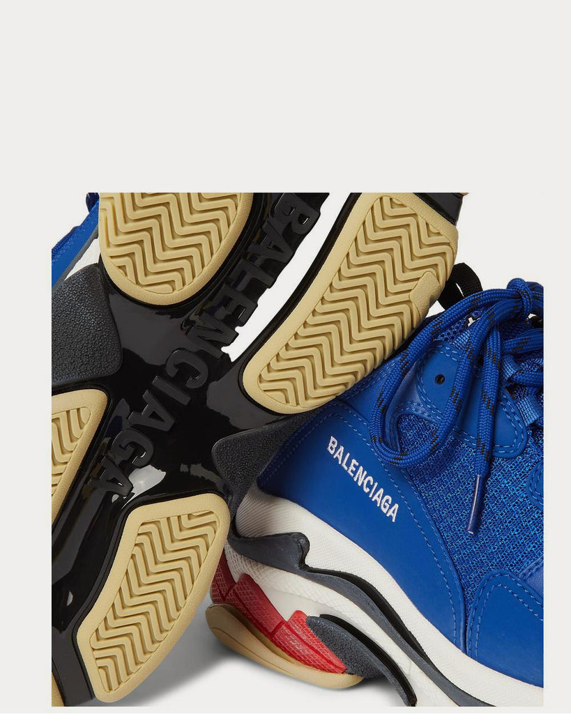 Balenciaga triple s on sale navy