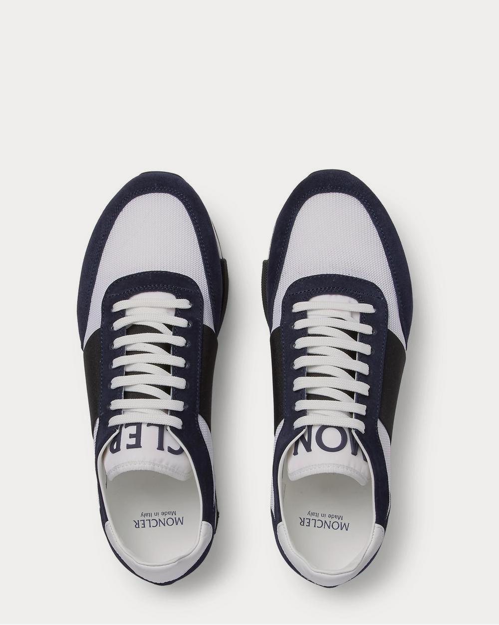 Moncler Horace Suede and Mesh  Navy low top sneakers - 6