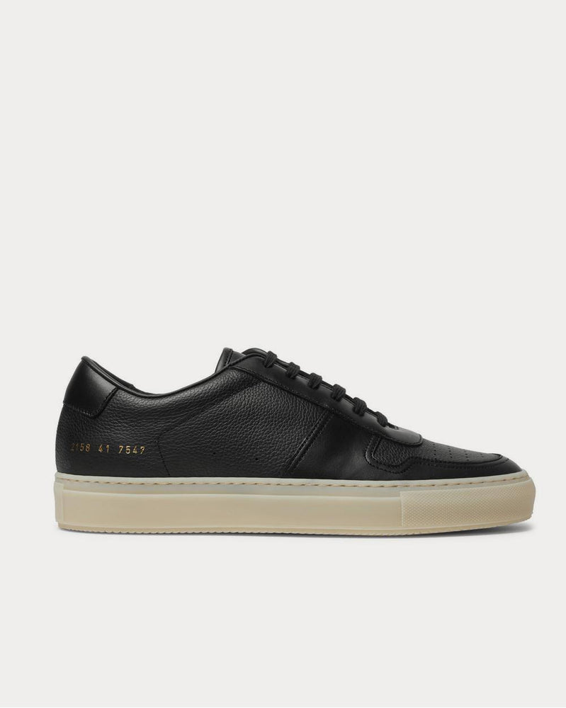 Common Projects BBall Leather  Black low top sneakers - 1