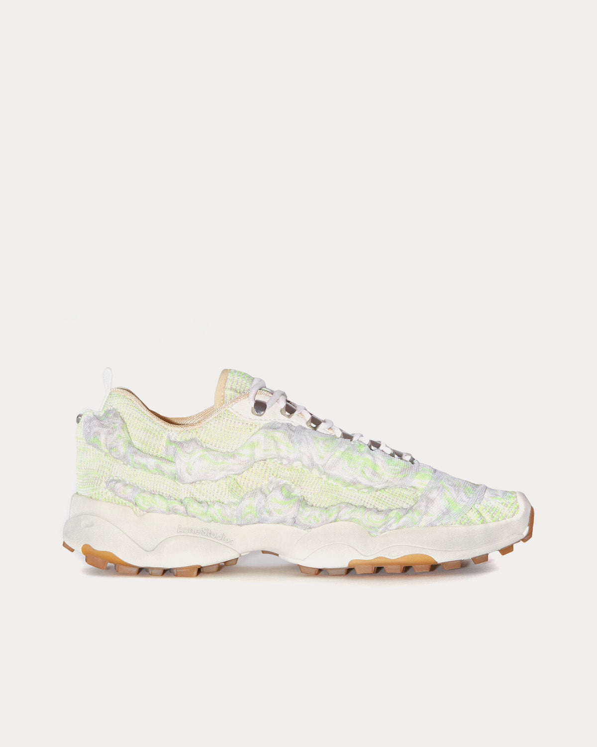 Acne Studios Bubba Ecru / White Low Top Sneakers - 1