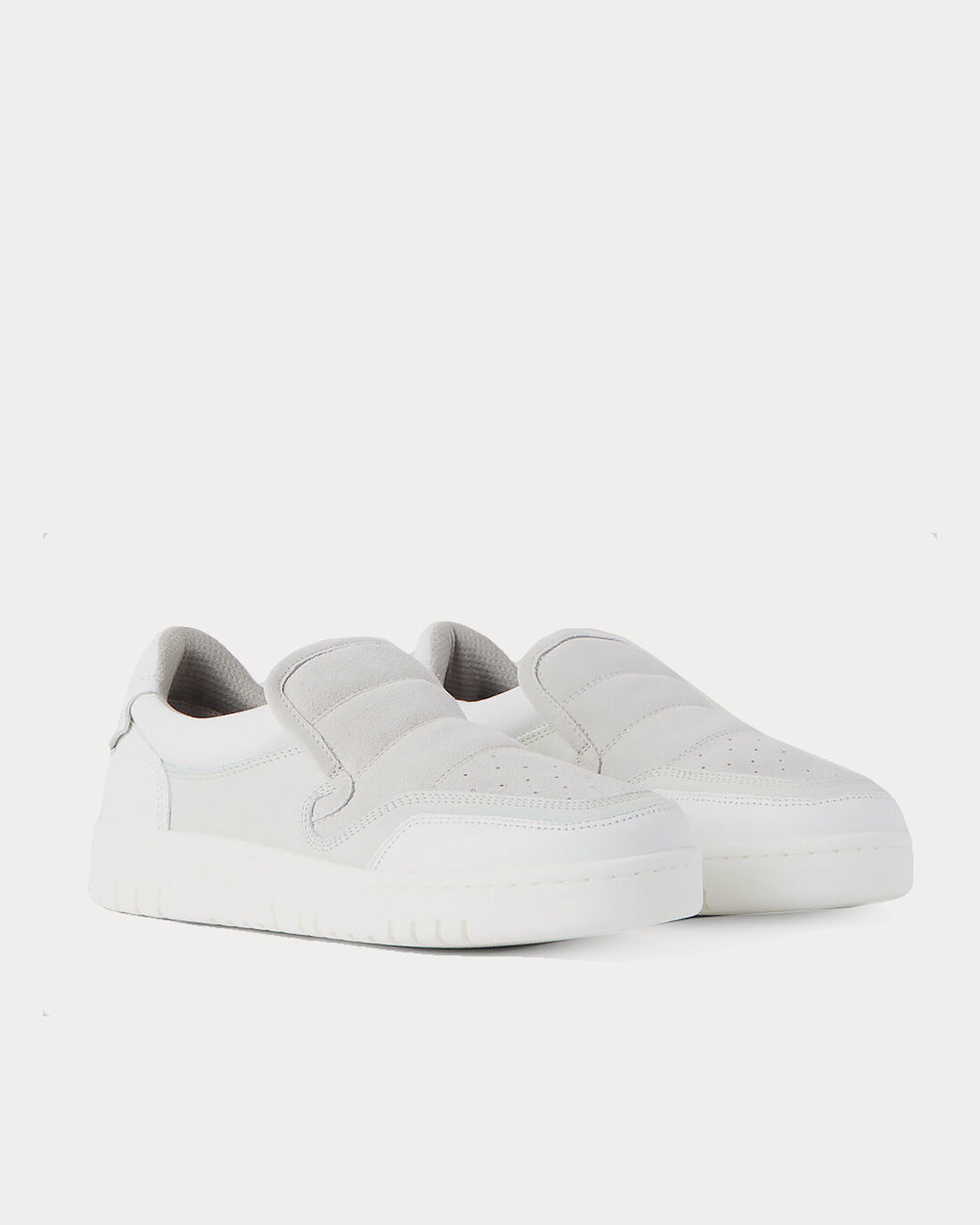 Acne Studios Buller White Slip On Sneakers - 2