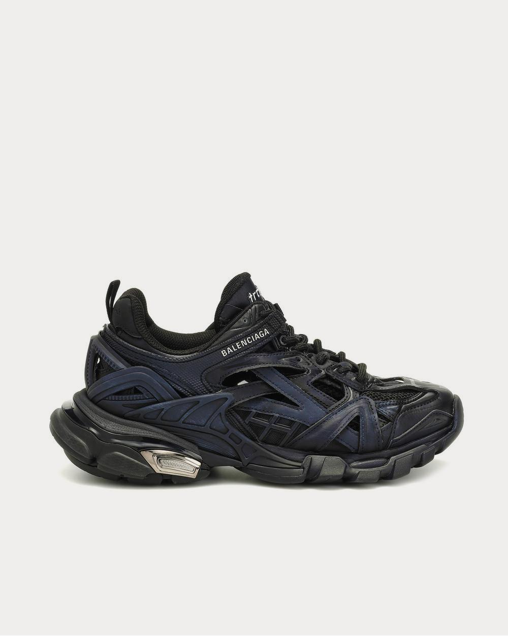 Balenciaga Track Black Low Top Sneakers - 1