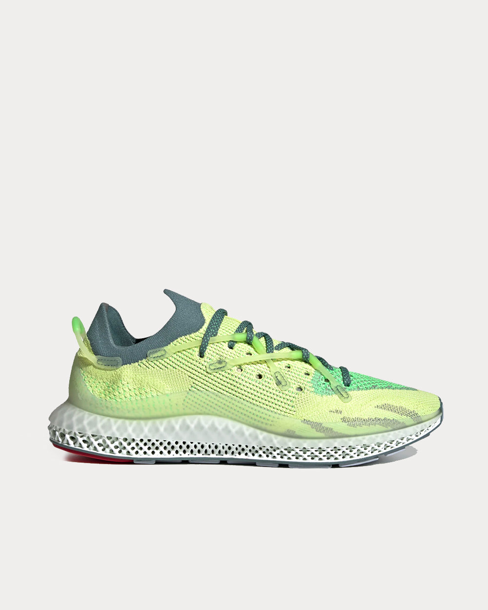 Adidas 4D Fusion Semi Frozen Yellow Running Shoes - 1