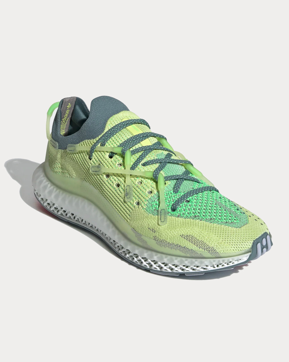 Adidas 4D Fusion Semi Frozen Yellow Running Shoes - 2