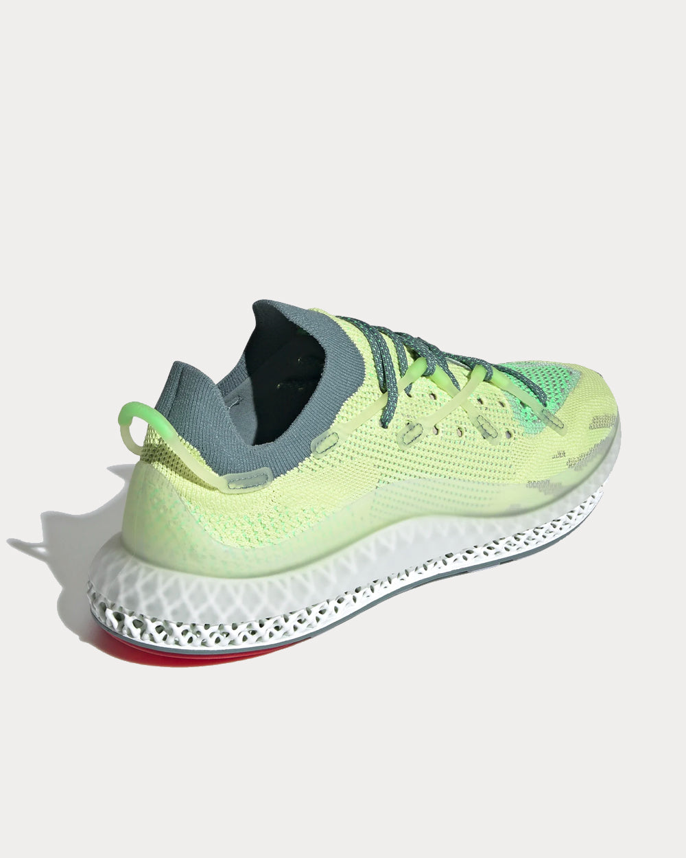 Adidas 4D Fusion Semi Frozen Yellow Running Shoes - 3