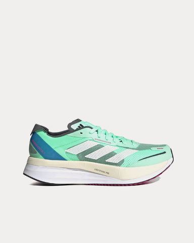 Adidas Adizero Boston 11 Pulse Mint / Cloud White / Crystal White Running Shoes