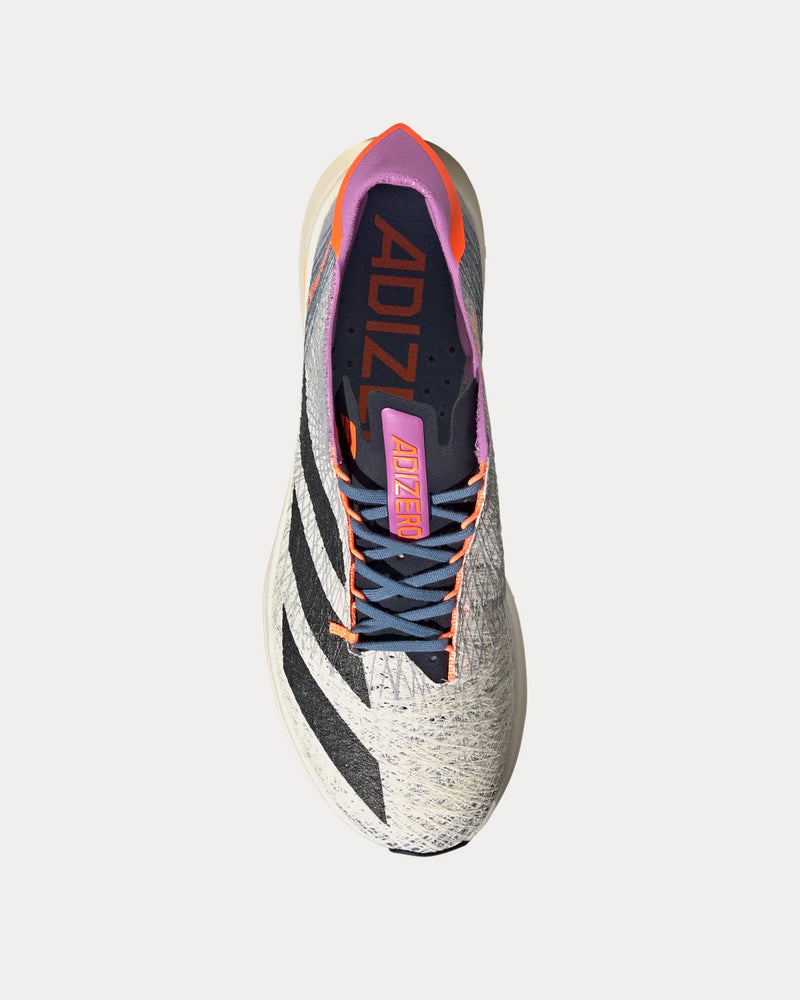 Adidas Adizero Prime X Strung Off White / Legend Ink / Pulse Lilac Running Shoes - 2