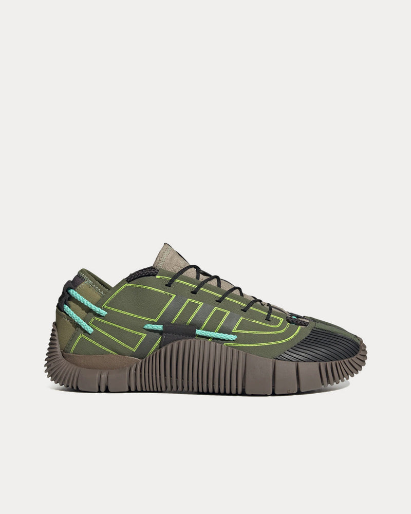 Adidas x Craig Green Scuba Phormar Wild Pine Low Top Sneakers - 1