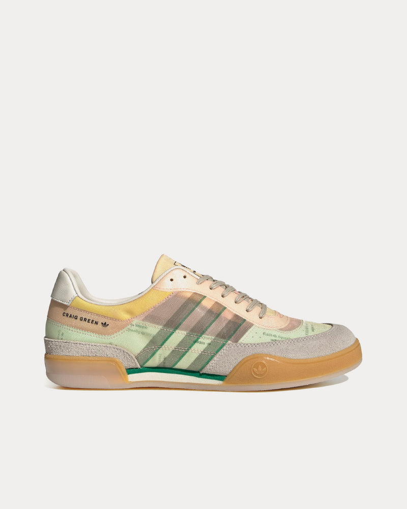 Adidas x Craig Green Squash Polta AKH Cream White / Sesame / Bold Green Low Top Sneakers - 1