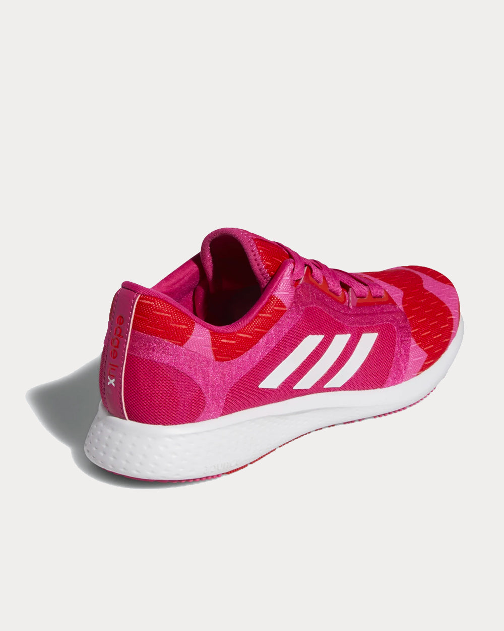 Adidas x Marimekko Edge Lux 4 Team Real Magenta / Cloud White / Vivid Red Running Shoes - 3