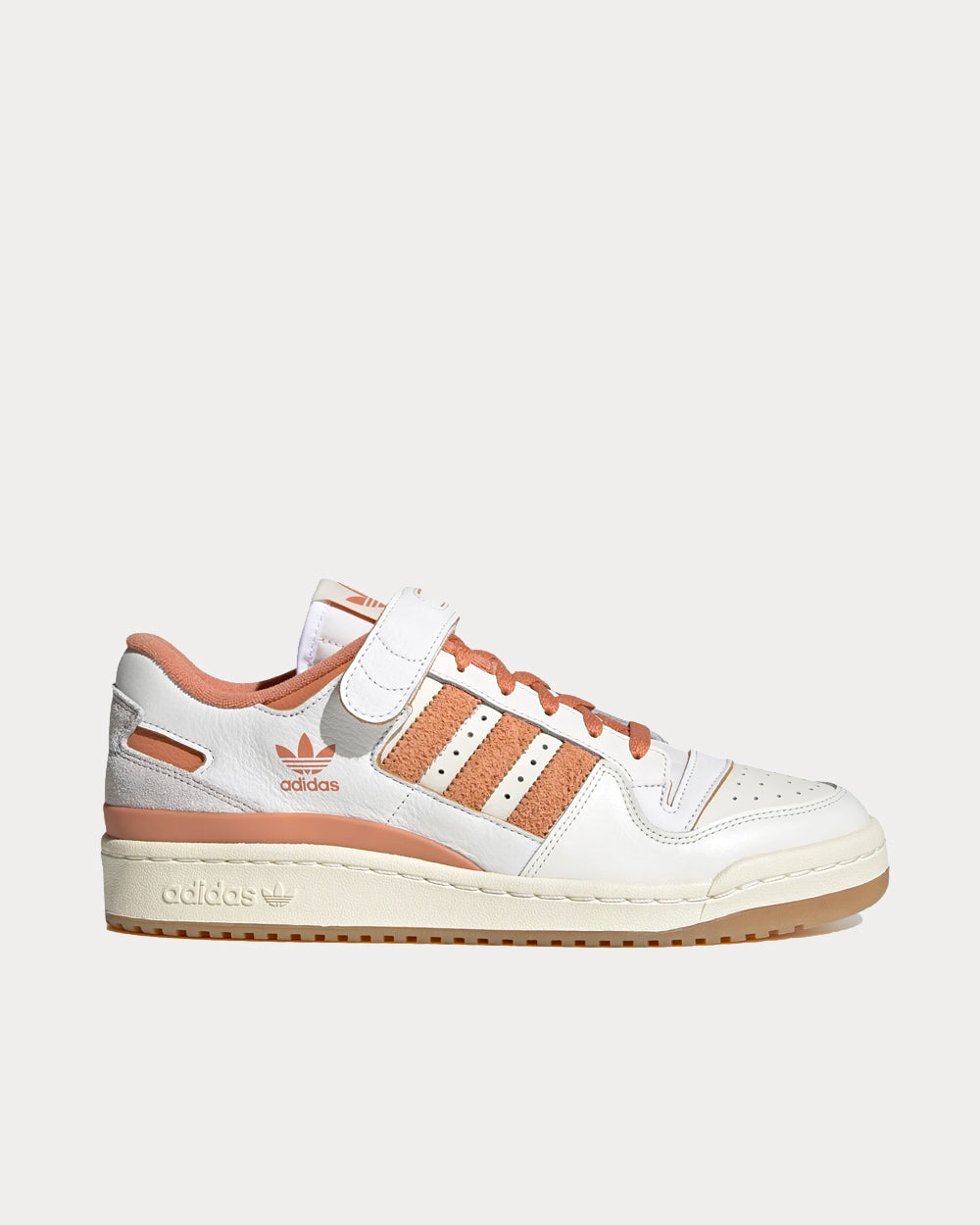 Adidas Forum 84 Cloud White / Hazy Copper / Cream White Low Top Sneakers - 1