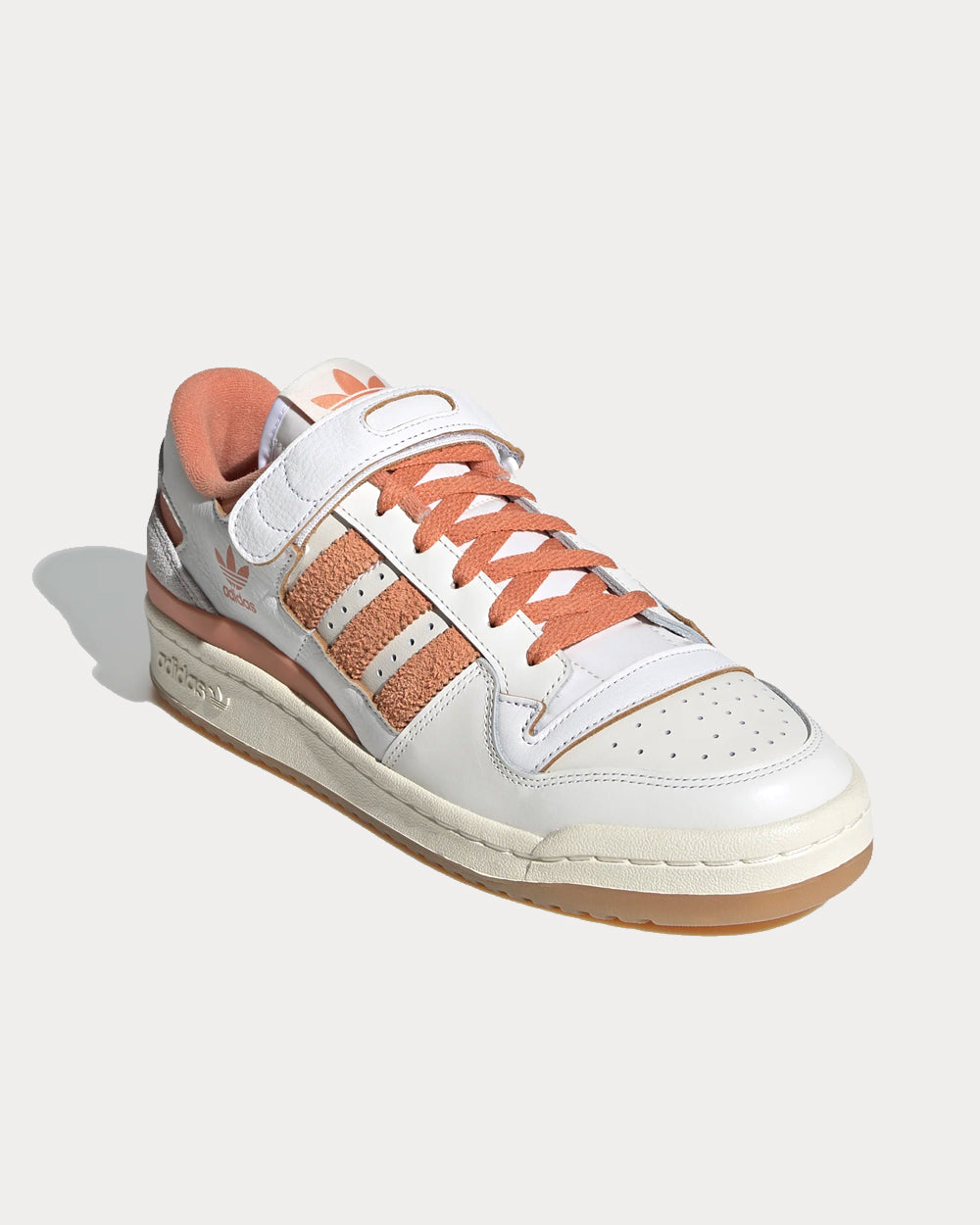 Adidas Forum 84 Cloud White / Hazy Copper / Cream White Low Top Sneakers - 2