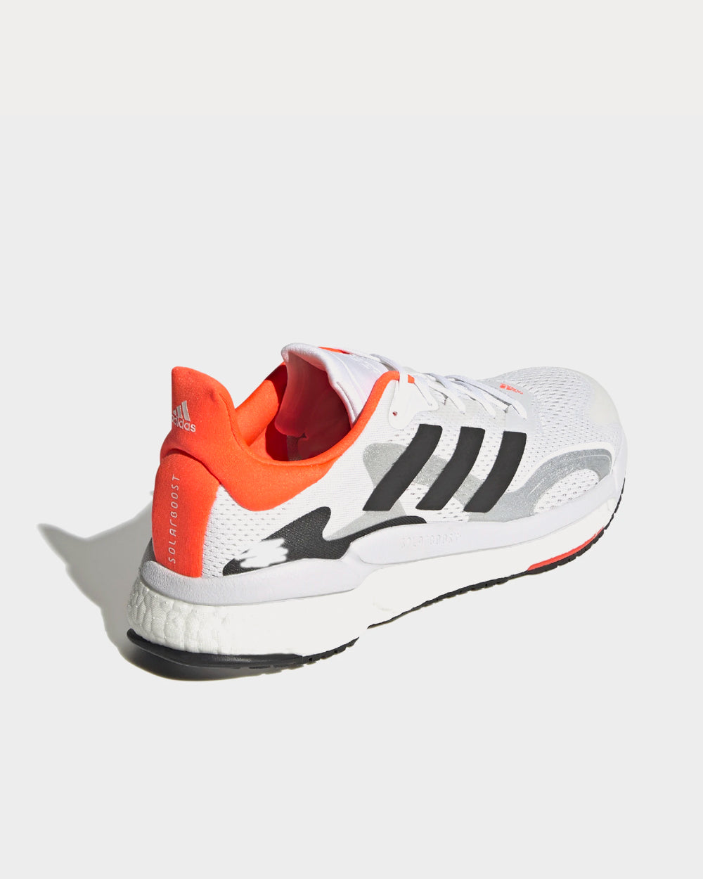 Adidas Solarboost 3 Tokyo Cloud White / Core Black / Solar Red Running Shoes - 3