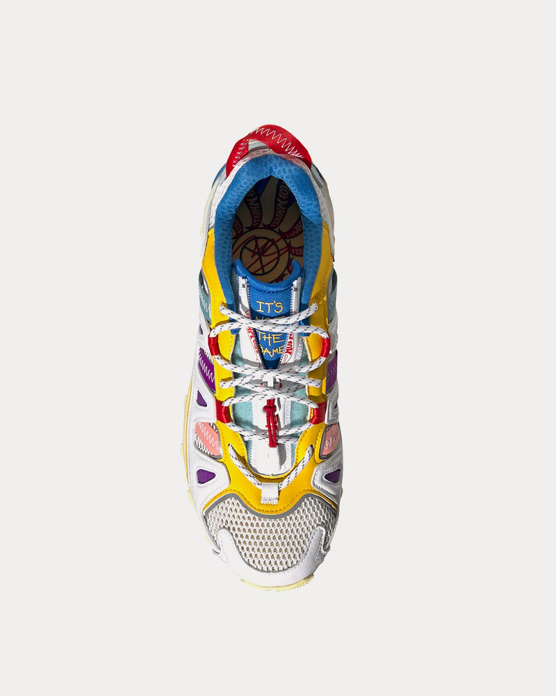 Adidas x Sean Wotherspoon x Hot Wheels White / Bold Gold / Bluebird Low Top Sneakers - 2