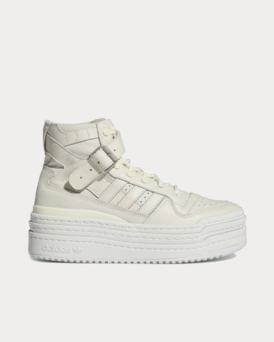 Adidas Triple Platforum Hi Off White / Off White / Cream White High Top Sneakers