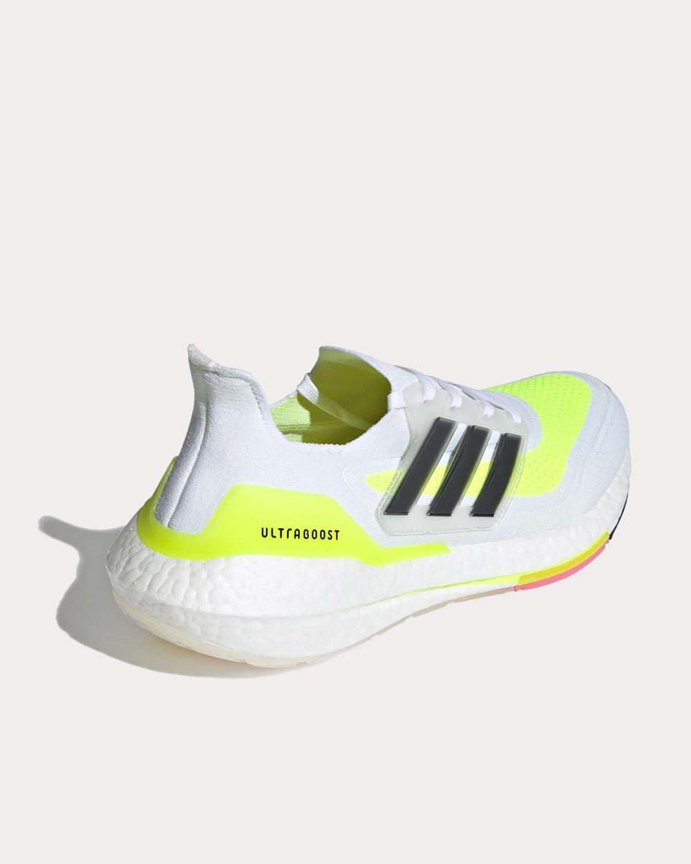 Adidas Ultraboost 21 Cloud White Running Shoes - 3