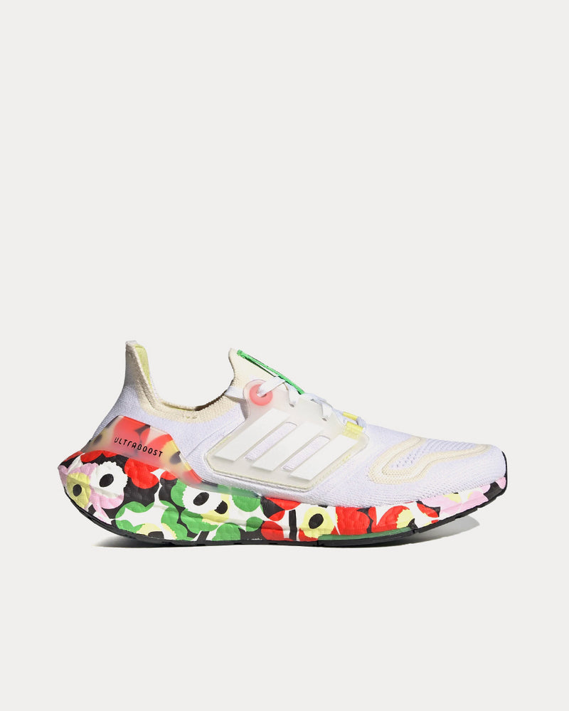 Adidas x Marimekko Ultraboost 22 Cloud White / Cloud White / Pearl Citrine Running Shoes - 1