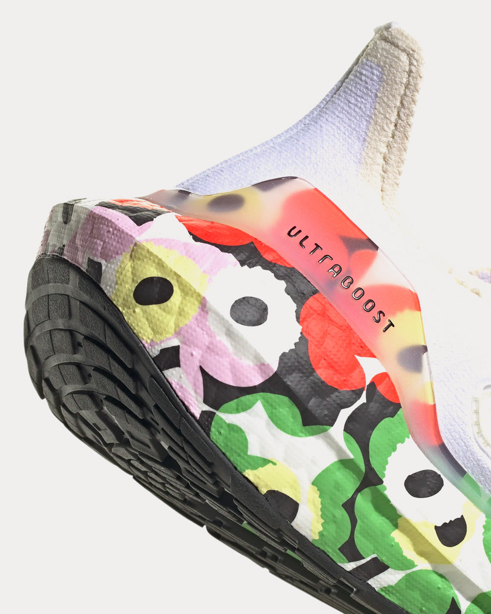 Adidas x Marimekko Ultraboost 22 Cloud White / Cloud White / Pearl Citrine Running Shoes - 4