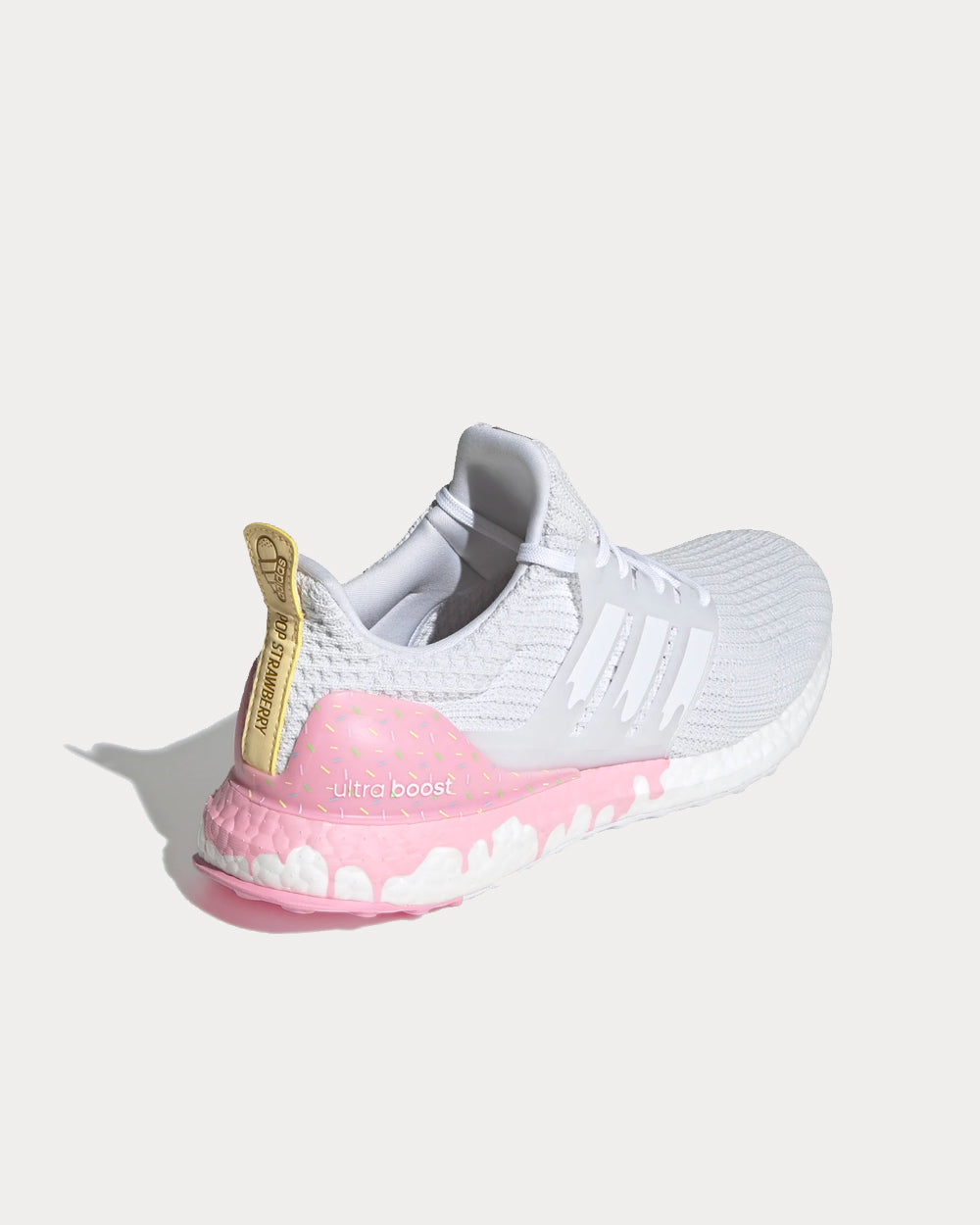 Adidas Ultraboost DNA Cloud White / Cloud White / Light Pink Running Shoes - 3